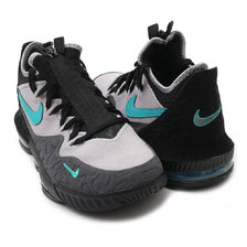 NIKE LEBRON XVI LOW AC WOLF GREY-CLEAR JADE-BLACK画像