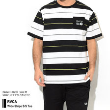 RVCA Wide Stripe S/S Tee BA041-206画像