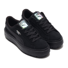 PUMA Suede Platform Trace Lite Wn's PUMA BLACK 373695-01画像