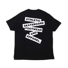 DC SHOES 20 STICKER SS BLACK x WHITE 5126J040-BKW画像