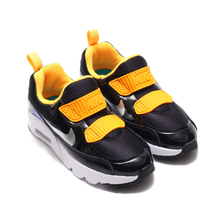 NIKE AIR MAX TINY 90 (PS) BLACK/METALLIC SILVER-LASER ORANGE 881927-021画像