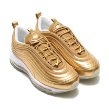NIKE W AIR MAX 97 QS METALLIC GOLD/METALLIC GOLD-WHITE CJ0625-700画像