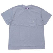 THE NORTH FACE PURPLE LABEL 7oz H/S POCKET TEE B(BLUE) NT3023N画像