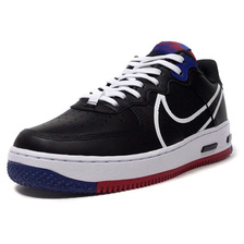 NIKE AIR FORCE 1 REACT "D/MS/X" BLACK/DARK GREY/LASER CRIMSON/PURPLE CT1020-001画像