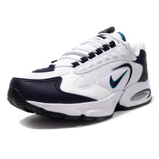 NIKE AIR MAX TRIAX WHITE/OBSIDIAN/DEEP EMERALD/BLACK CT1104-100画像