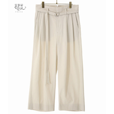 URU COTTON GABARDINE / 2 TUCK PANTS 20SCG08画像