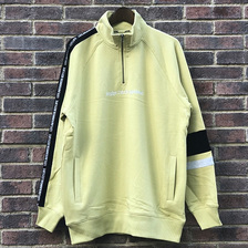 LEFLAH STAND ZIP SWEAT -BEIGE- LEFSW00-2001SSB画像