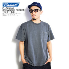 RADIALL EL CAMINO - C.N.P. T-SHIRT S/S -INK BLACK- RAD-20SS-CUT016画像