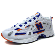 new balance ML827AAA WHITE/ORANGE/BLUE画像