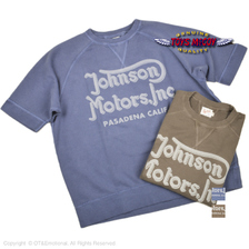TOYS McCOY SHORT SLEEVE SWEAT SHIRT&ldquo;JOHNSON MOTORS INC.&rdquo; TMC2031画像