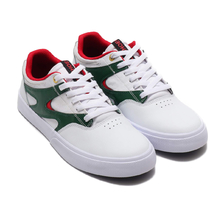 DC SHOES KALIS VULC WHITE&times;RED DM201012-WRD画像