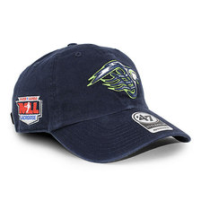 '47 Brand CHESAPEAKE BAYHAWKS CLEAN UP STRAPBACK CAP NAVY MLL-RGWSD03GWS-NYB画像