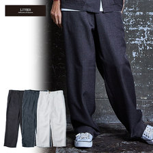 LITTER Waist asymmetry design wide pants 0A198-014S画像