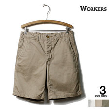 Workers Officer Shorts, Chino,画像
