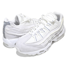 NIKE AIR MAX 95/CDG COMME des GARCONS HOMME PLUS summit white/summit white CU8406-100画像