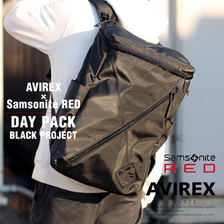AVIREX &times; Samsonite RED DAY PACK BLACK PROJECT 111920101画像