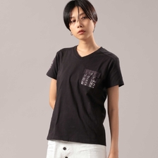 AVIREX CUTTING PRINT POCKET T-SHIRT 6203120画像