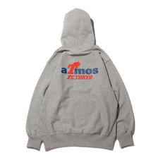 atmos × FC TOKYO T-LOGO SWEAT HOODIE GRAY AT20-008-GRY画像