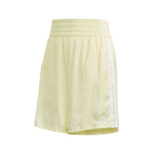 adidas SATIN SHORTS EASY YELLOW FM2633画像