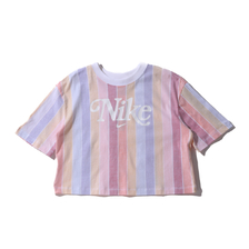 NIKE AS W NSW RTRO FEMME TOP SS AOP WHITE CJ2503-100画像