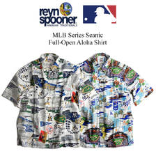reyn spooner MLB Series Aloha Full-Open Aloha Shirt画像