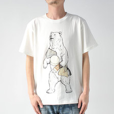 go slow caravan USA/C 天竺 おでぽクマ SS TEE 331909画像