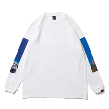 APPLEBUM Dead President L/S Tee WHITE画像