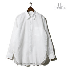 HERILL LINEN REGULAR COLLAR SHIRTS画像