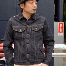 TANUKI ZBJKT3 15oz "Zetto Benkei" ハンドウォーマー付き3rdタイプジャケット画像