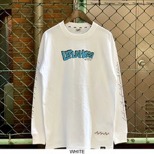 LEFLAH DISTORTION LOGO LONG TEE画像