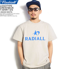 RADIALL LOGOTYPE - C.N. T-SHIRT S/S -SNOW WHITE- RAD-20SS-CUT018画像