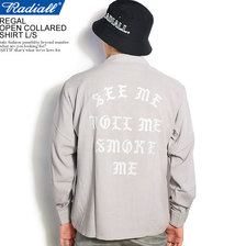 RADIALL REGAL - OPEN COLLARED SHIRT L/S RAD-20SS-SH11-1画像