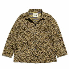 BURGUS PLUS French Cover All Cotton Herringbone - Leopard - BP14906画像