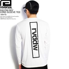 reversal DSOTM DRY LONG SLEEVE TEE -WHITE- RV20SS101画像