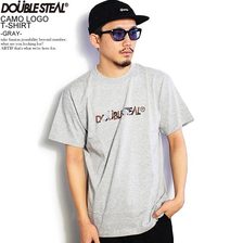 DOUBLE STEAL CAMO LOGO T-SHIRT -GRAY- 901-14003画像