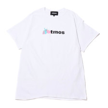 atmos &times; BAD MOOD Collaboration tee &rdquo;Moth&rdquo; WHITE AT20-023画像