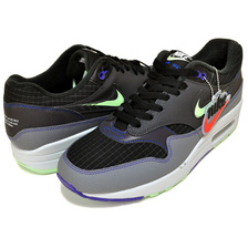NIKE AIR MAX 1 SE FUTURE SWOOSH PACK black/cool grey-anthracite CT1624-001画像