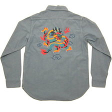 FULLCOUNT &times; LIAM ALVY CHAMBRAY SHIRT #2 ALS_003画像