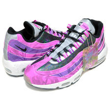NIKE AIR MAX 95 PREMIUM Hong Kong fire pink/metallic silver CV0032-605画像
