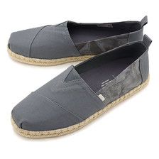 TOMS M ALPARGATA ROPE Sage Canvas/Tie Dye Ripstop 10014996画像