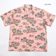 STAR OF HOLLYWOOD BROAD COTTON S/S OPEN SHIRT "AFRICAN ANIMALS" SH38387画像