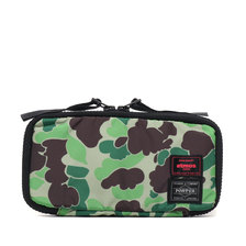 PORTER &times; atmos DUCK CAMO LONG WALLET DUCK CAMO ATP-202001画像