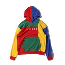 JORDAN BRAND AS M J SPORT DNA FLEECE CREW GAME ROYAL/ALOE VERDE/UNIVERSITY RED CJ6084-480画像