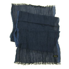 DAPPER'S Solid Color Stole by V-FRAAS NAVY LOT1381画像