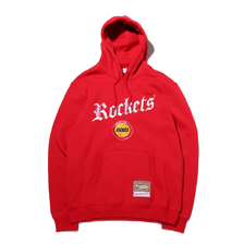 Mitchell & Ness Old English Hoody - HO.Rockets RED FPHDEF18019-HRO画像