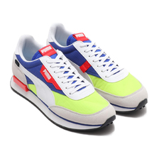 PUMA FUTURE RIDER PLAY ON PUMA WHITE-YE 371149-06画像
