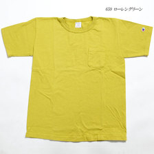 Champion T-1011 US T-SHIRT WITH POCKET Made in U.S.A. C5-R305画像