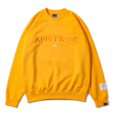 APPLEBUM Logo Crew Sweat GOLD画像