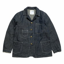 HEAD LIGHT 9.5oz. BLUE DENIM WOAK COAT HD14625画像