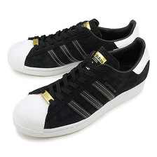 adidas Originals SUPERSTAR CORE BLACK/CORE BLACK/GOLD METALLIC EH1543画像